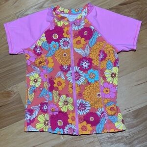 NEW Garnet Hill Swim Top Rashguards
